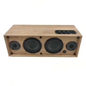 ST03 Retro Wooden Bluetooth Speakers With 4 Speakers Treble Aduio Speakers Home Wireless Bass Subwoofer