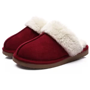 Smile Pop Winter Men Plush Slippers Fuzzy Soft Fluffy Men Slippers Fashion Men Slippers Indoor Warm Furry Fur House Flat Shoes
