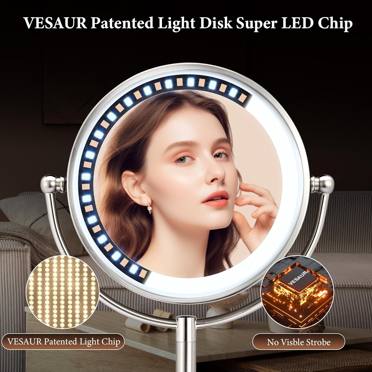 LED makeup mirror - Image 6