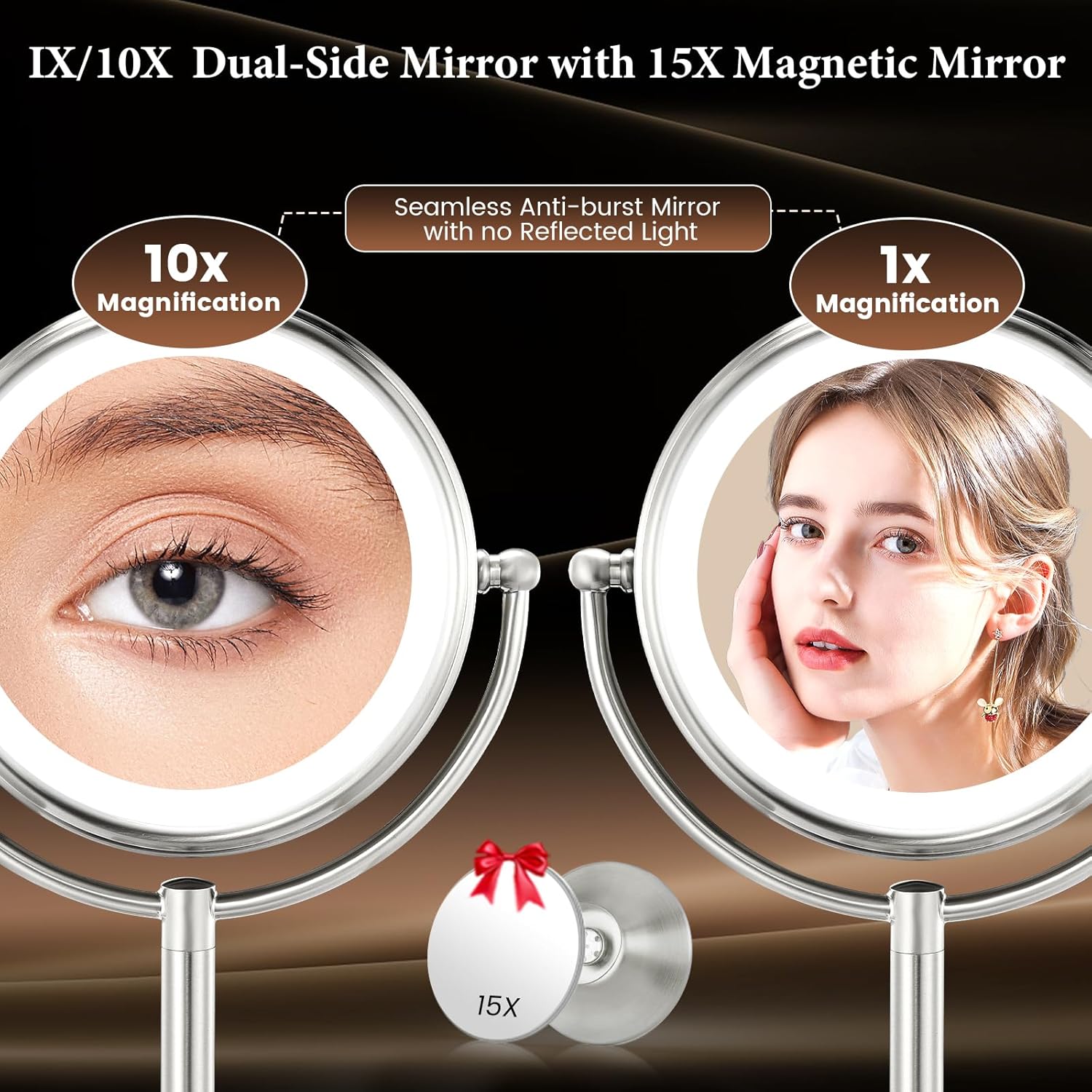 LED makeup mirror